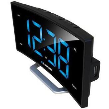 Blaupunkt Часы Радио CR7USB, PLL FM, 10 станций памяти, USB зарядка, LCD 1,85 дюйма, будильник с радио (CR7USB)