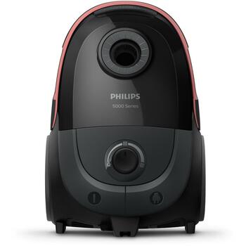 Philips цилиндрический пылесос XD5123/10, 900 W, 4 L, HEPA фильтр, 77 дБ, S-bag, 6 м шнур, TriActive насадка, моющийся фильтр (XD5123/10)