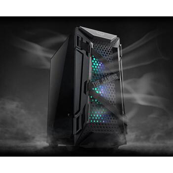 Asus Корпус для ПК TUF Gaming GT301 90DC0040-B49000, Черный, ATX, 4x2.5'' SSD, 2x3.5'' HDD, RGB подсветка (90DC0040-B49000)