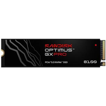 Sandisk Optimus GX PRO 8100 1 TB M.2 PCI Express 5.0 NVMe TLC 3D NAND SDSP82100TAN-000E0, 14900 MB/s, 11000 MB/s, 600 TBW (SDSP82100TAN-000E0)