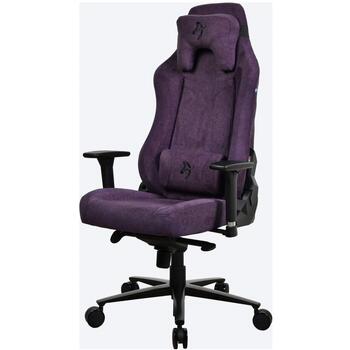 Arozzi Vernazza SoftFabric VERNAZZA-SFB-PP, 72cm, 47-57cm, 5, ergonomisks, 3D regulējami roku balsti, mīksta auduma apdare (VERNAZZA-SFB-PP)