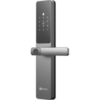 EZVIZ умная дверная ручка CS-DL05 CSDL05WBCPM5085, аккумулятор, черный, дверной замок (CSDL05WBCPM5085)