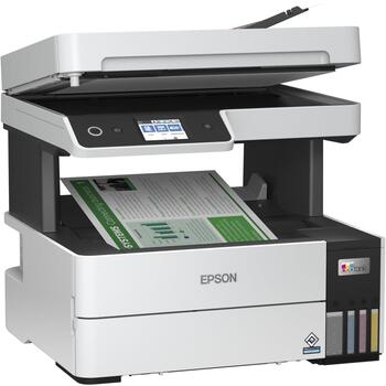 Epson Многофункциональный принтер EcoTank L6460 C11CJ89403, 4-ink, 1200 x 2400 dpi, Wi-Fi, ADF, 250 листов (C11CJ89403)