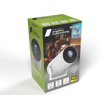 Tracer Vivid Pro TRAPRM47693, 1280x720, 200 ANSI, Android 13, 2.54m, HDMI, USB, Wi-Fi, Bluetooth 5.0, 3W skaņa (TRAPRM47693)