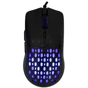 Baracuda Мышь BGM-021 OCTOPUS-B, 6D, 3600 DPI, 125 Гц, 1,5 м, 70 г, LED подсветка (BGM-021 OCTOPUS-B)