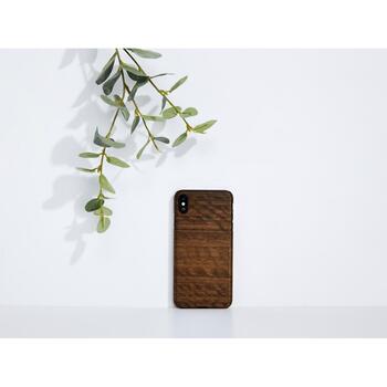 Man&Wood Чехол M7720B, 6.5, коричневый, Apple iPhone XS Max, натуральное дерево, поликарбонат (M7720B)