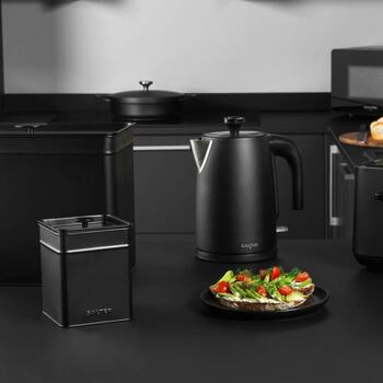 Salter Kuro Rapid Boil Чайник EK5632MBLKFVDE, 3000 W, 1.7 л, 360° основание, контроллер Strix, защита от кипения без воды (EK5632MBLKFVDE)