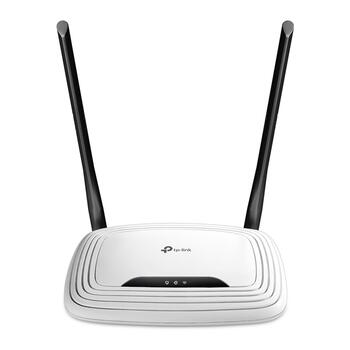 TP-LINK беспроводной маршрутизатор TL-WR841N, 300Mbps, 4x10/100Mbps LAN, IPv4, IPv6, WPS, гостевая сеть, QoS (TL-WR841N)