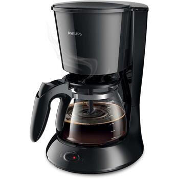 Philips Daily Collection кофеварка HD7461/20, 1000 W, 1.2 L, черный, автоматическое отключение, индикатор уровня воды (HD7461/20)