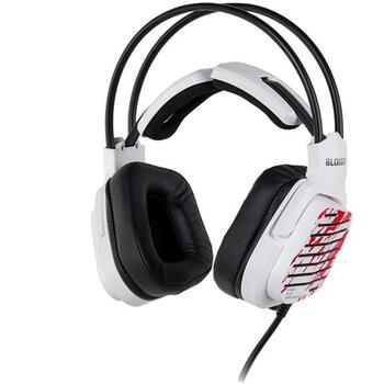 A4Tech Наушники A4TSLU47749, 643g, Белый, 105dB±3, Проводные, 16Ω, 2m, Закрытые, Виртуальный 7.1, Оголовье, 20Hz-20KHz (A4TSLU47749)