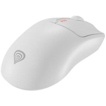 GENESIS Zircon 500 G2 NMG-2114 игровая мышь, 10000 dpi, 2.4 GHz, Bluetooth, USB Type-C, оптическая, 6 кнопок, белая (NMG-2114)