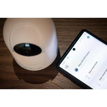 Tellur Smart WiFi внутренняя камера TLL331391, 3MP, Ultra HD 2304x1296, f:3,6mm, 20к/с, 2W динамик, двусторонний звук (TLL331391)
