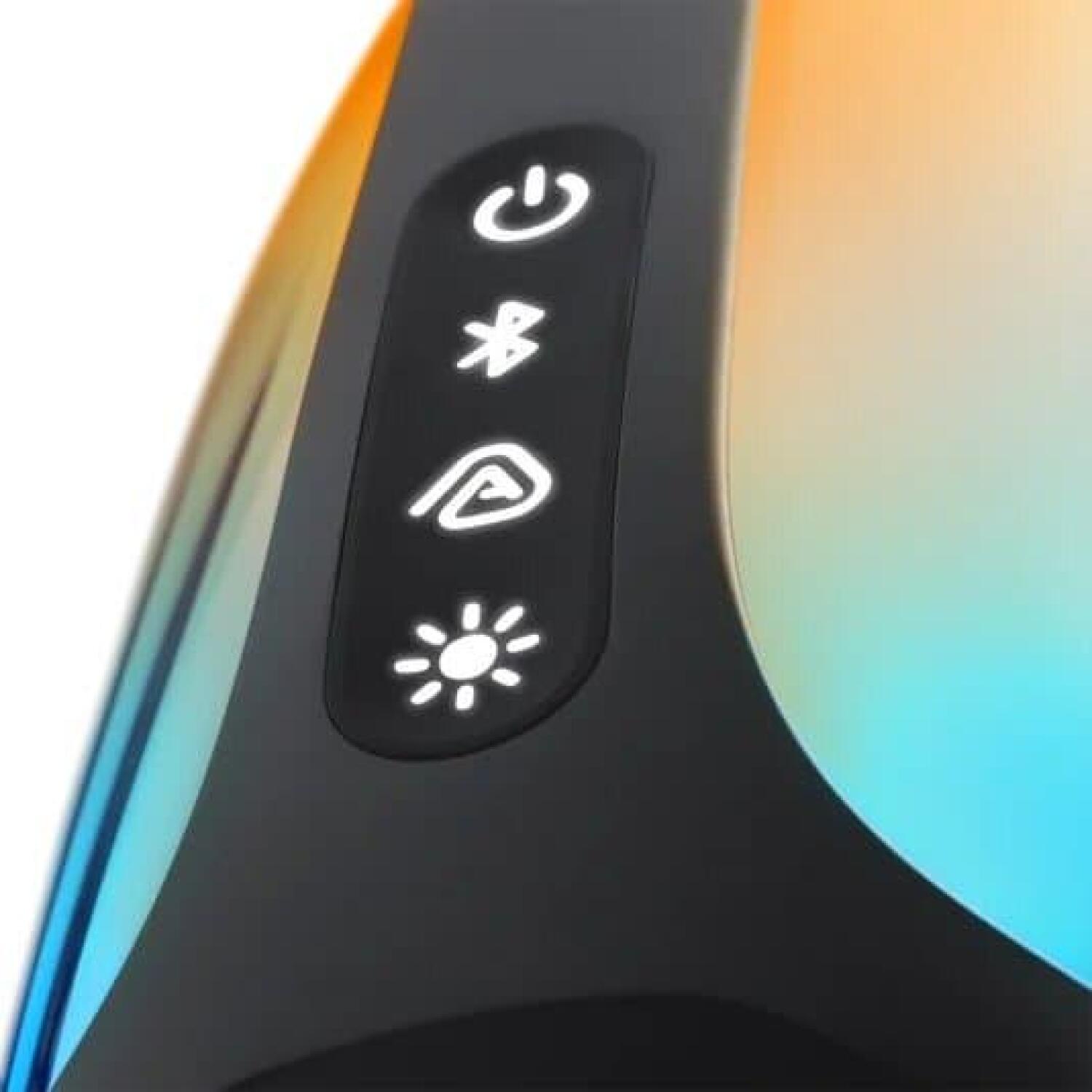 JBL портативная колонка JBLPULSE6BLK, 30Вт, 42-20000Гц, 80дБ, 4722мАч, 12ч, Bluetooth 6.0, USB, LED подсветка, черная (JBLPULSE6BLK)