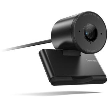 Lenovo FHD веб-камера 4XC1Q44952, 1920 x 1080, 30 к/с, USB 2.0, шторка конфиденциальности, микрофон с шумоподавлением (4XC1Q44952)