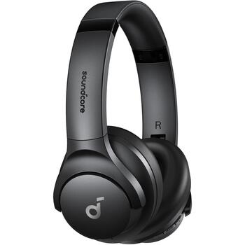 Anker Soundcore Austiņas Q20i A3004G11, 16Ω, Bluetooth 5.3, Hibrīd ANC, 40h akumulatora darbības laiks (A3004G11)