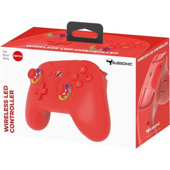 Subsonic bezvadu kontrolleris Switch SA5633-3, 9h, 10h, 6 asu žiroskops, 3 vibrācijas līmeņi, 2 programmējamas pogas (SA5633-3)