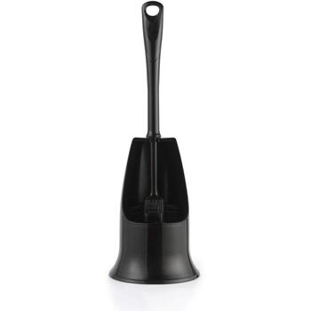 Beldray Щетка для унитаза LA084538BLKPEU7, черная, пластик, 41см x 13.5см x 13.5см, антибактериальная, эргономичная ручка (LA084538BLKPEU7)
