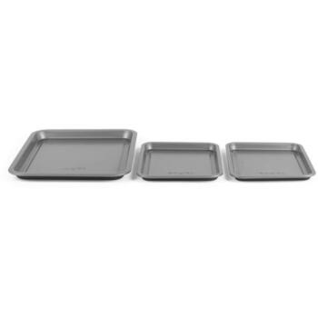 Salter Формы для выпечки BW14464, 3 шт., 2.5cm × 23.4cm × 31.3cm, углеродная сталь, антипригарное покрытие (BW14464)