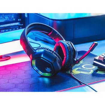 Tracer Наушники Gamezone GZ X3 TRASLU47534, 2м, 32Ω, 20-20000Гц, RGB подсветка, фиксированный микрофон, стерео (TRASLU47534)
