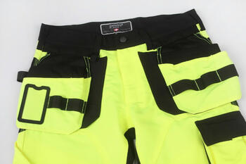 Hi-Vis bikses Uranus Flexpro, 2. kategorija, dzeltenas, C50, Pesso (KD135G_C50)