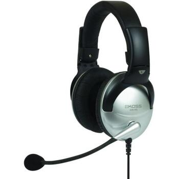 Koss наушники SB45 195679, 100Ω, -56dB, 3.5mm, шумоподавление, накладные, микрофон (195679)