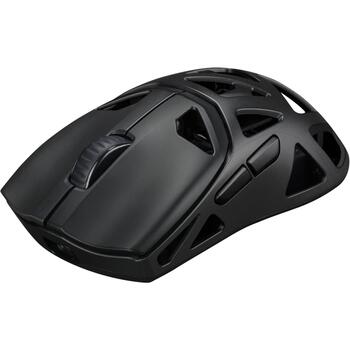 White Shark DAGONET-2 BLACK WGM-5019, bezvadu spēļu pele, 24000 DPI, 1000 Hz, 6 pogas, 50 g, Bluetooth, 2.4 GHz, USB, 300 mAh (DAGONET2-B)