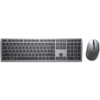 Dell Precision uzgaļu komplekts Pro Plus KM7321W 580-AJQJ_LT, 2.4 GHz, Bluetooth, 7 pogas, QWERTY, titāna pelēks (580-AJQJ_LT)