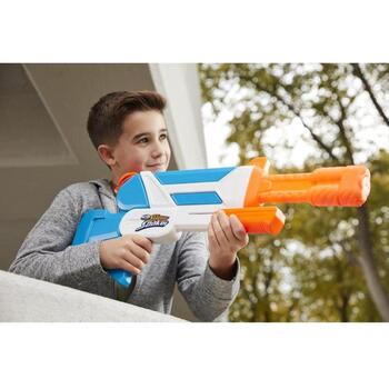 Nerf Super Soaker Twister F3884, 1094ml, 2 virpuļojošas strūklas, rotējošs cilindrs, piepildiet, sūknējiet, šaujiet (F3884)