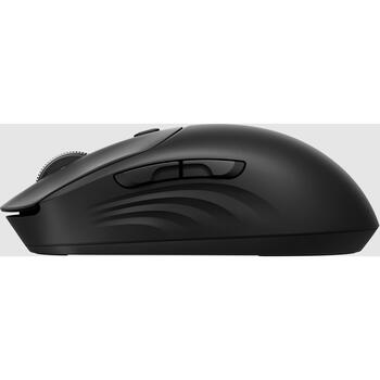 HP 705 bezvadu datorpele AZ7B1AA#ABB, 6000 DPI, Bluetooth 5.2, USB Type-A, 8 pogas, 7 programmējamas, klusais klikšķis, melna (AZ7B1AA#ABB)