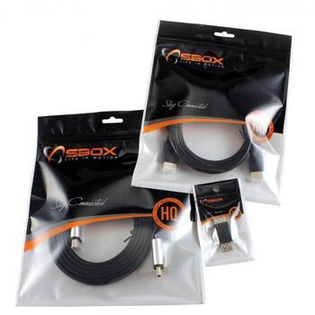 Sbox HDMI-DVI-2/R, HDMI-DVI (24+1) M/M, 2м, 1920x1080, 30AWG, ПВХ, 6мм, Мужской, Мужской, Прямой, Прямой, Золото (HDMI-DVI-2/R)