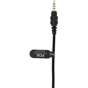 White Shark Наушники FOX-W, 280г, Белый, 1.8м, 32Ω, 20Hz-20KHz, 106dB±3dB, накладные, оголовье, проводные, встроенный микрофон (FOX-W)