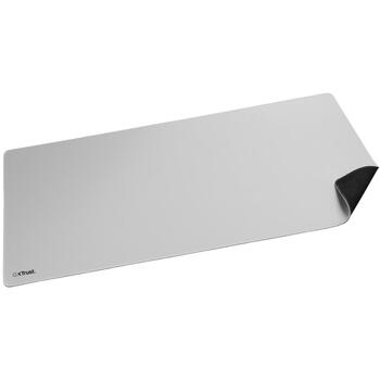 Trust коврик для мыши GXT 759W XXL 25613, 900mm, 400mm, белый, монохромный, PET, прошитые края, нескользящая основа (25613)