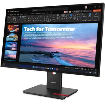 Lenovo ThinkVision монитор T27QD-40, 2560 x 1440, 350 cd/m², 120 Гц, 4 мс, 1 HDMI, черный (64AAGAT2EU)