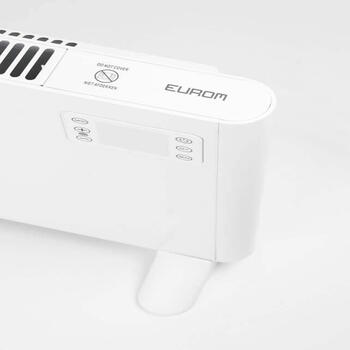 Eurom Alutherm 1000 WiFi konvektora sildītājs telpu apkurei 1000W WiFi viedā vadība sienas un grīdas uzstādīšana (360714)