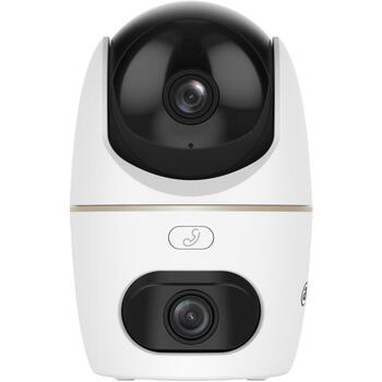 Dahua H3D-3F беспроводная камера безопасности, 3MP, 2 объектива, 2304 x 1296 пикселей, 30 м ночное видение, 5.2 Вт (H3D-3F)