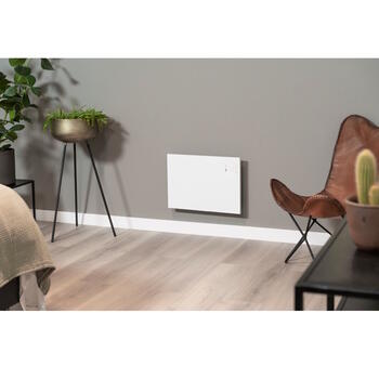 Infrasarkanais paneļa sildītājs mājai ar WiFi vadību un termostatu sienas 650W IP24 Mon Soleil DSP 650 Eurom (361919)