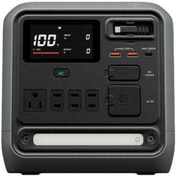 Dji Солнечная энергетическая система 1000 Mini CP.DY.00000195, 1008Wh, 1000W, 6 AC выходов, 2 USB Type-A, 2 USB Type-C (CP.DY.00000195)