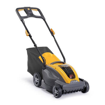STIGA Combi 336e Kit akumulatora zāles pļāvējs zāles pļaušanai maziem dārziem 860W 34cm 25–75mm 48V 2Ah 294346068/ST2 (294346068/ST2)