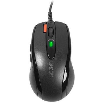 A4Tech X-Game X-7120 pele + peles paliktnis A4TMYS46028, 3000 dpi, 7 pogas, 1.8 m kabelis, optiskais sensors, vadu savienojums (A4TMYS46028)
