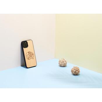 Man&Wood чехол M8772B, 6.7 дюйма, дерево, поликарбонат, с изображением, совместим с Apple iPhone 12 Pro Max (M8772B)