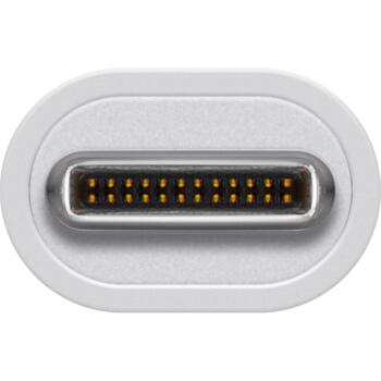 Goobay USB-C HDMI адаптер 66259, 0.2м, USB-C папа, HDMI мама Type A, 4096x2160, 30Гц, 3D, белый (66259)