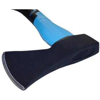 Blaupunkt Universālais cirvis AX0600, 0.600 kg, 36.5 cm, oglekļa tērauds, stikla šķiedras rokturis, zila krāsa (AX0600)