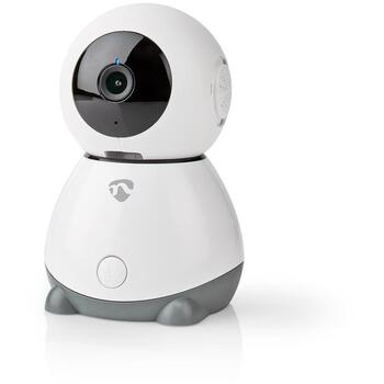 Nedis Видеоняня WIFICI30CGY, Full HD 1080p, 2 Мп, 105°, 10м, Wi-Fi, microSD, 5В DC, 1А, 5Вт (WIFICI30CGY)