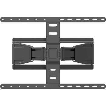 Sbox PLB-79464 televizora kronšteins, 43-90 collas, VESA 100x200-600x400, 50kg, noliecams-grozāms, melns (PLB-79464)