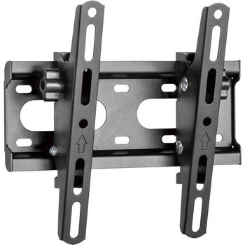 Sbox televizora kronšteins PLB-2522T-2, 23-43 collu, 45kg, 75x75-200x200, noliecams, līmenis, izliektiem ekrāniem (PLB-2522T-2)