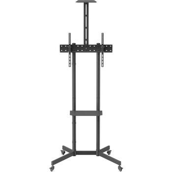 Sbox Напольное мобильное крепление FS-401-2, 37-70'', 45кг, 100x100-600x400, черный, регулировка уровня (FS-401-2)