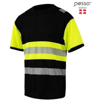 Pesso Hi-Vis Футболка Hvmj HVM_J-3XL, 3XL, 100% полиэстер, 170 г/м², светоотражающие полосы (HVM_J-3XL)