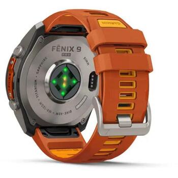 Garmin viedpulkstenis Fenix 9 Pro 010-04337-01, 1.5 collu AMOLED, 466x466 pikseļi, 64 GB, 31 diena, 744 h, 10 ATM, titāna korpuss (010-04337-01)