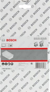 Pamatfiltrs celulozes GAS 35 , 55, Putekļu izvades aprīkojumam CELULOZES FILTRS, 2607432033, BOSCH (2607432033)