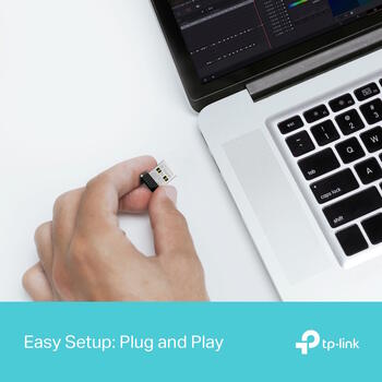 Tp-Link USB Wi-Fi адаптер Archer TX1U Nano, 287Mbps, Wi-Fi 6, USB 2.0, 1 антенна, MU-MIMO, OFDMA, режим AP, Windows 11/10/7, Linux (Archer TX1U Nano)